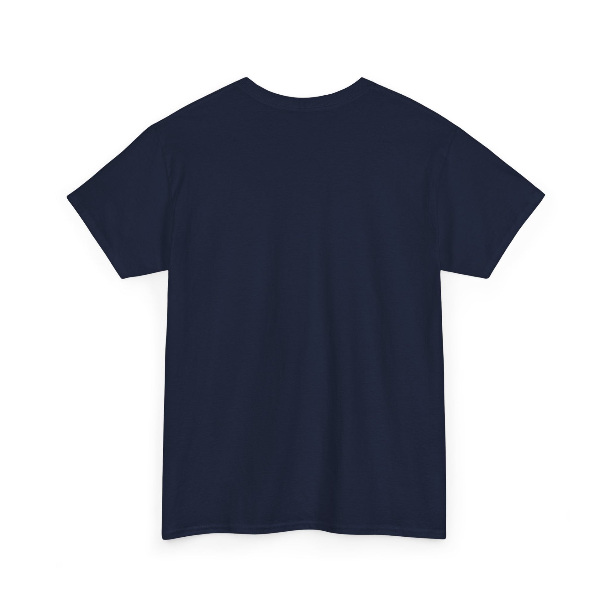 Navy crew-neck T-shirt