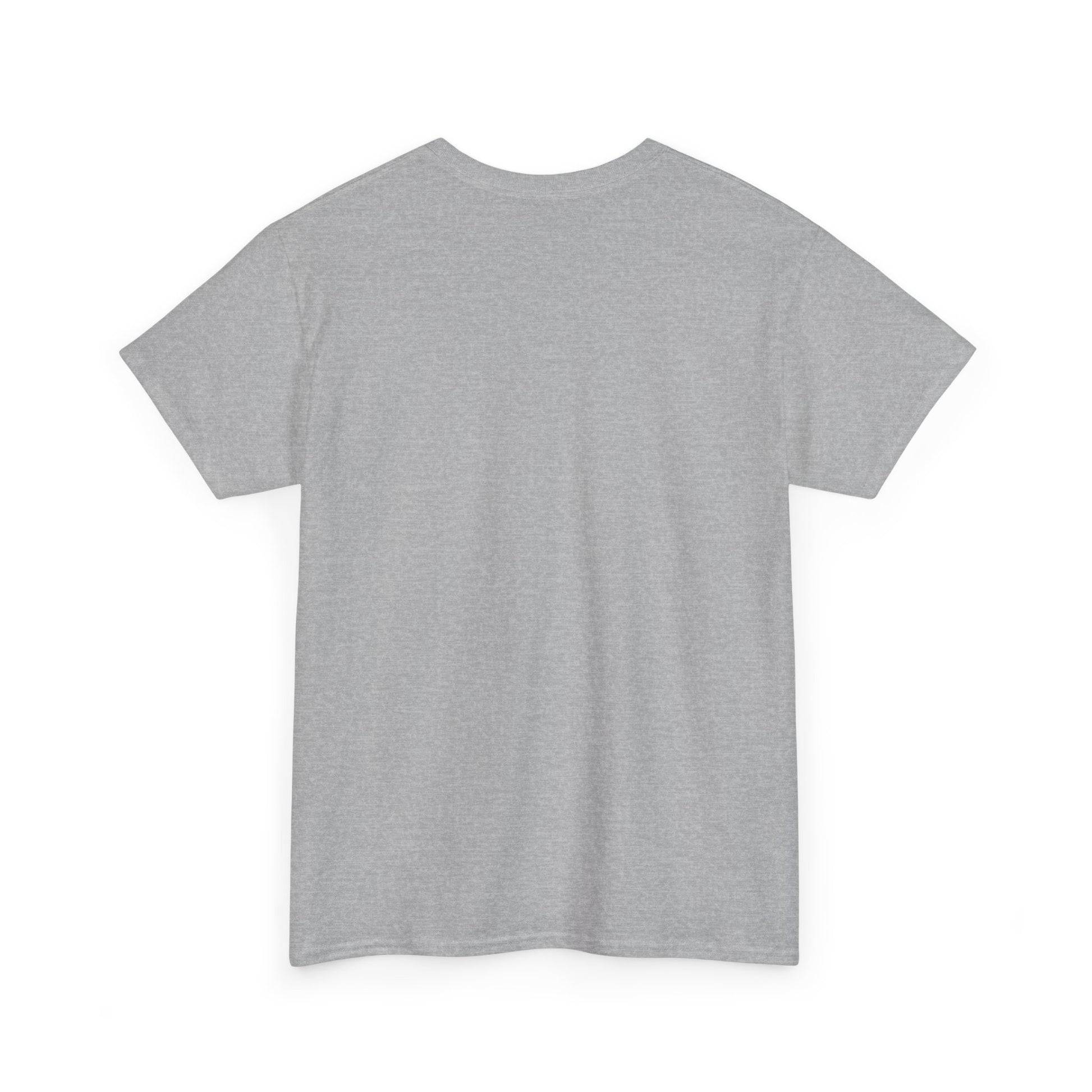 Sport grey blank T-shirt with crew neck