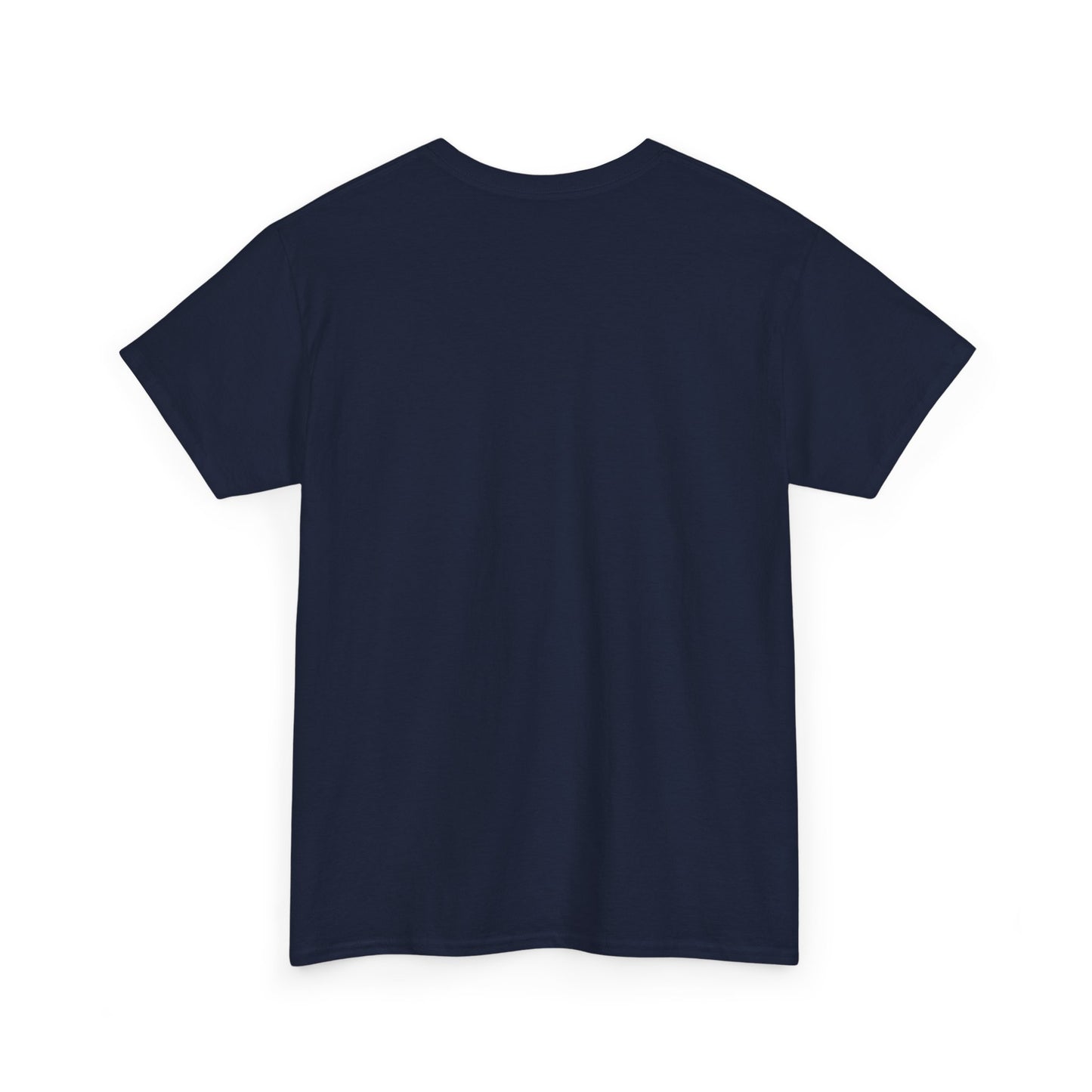 Navy short-sleeve T-shirt with crew neck